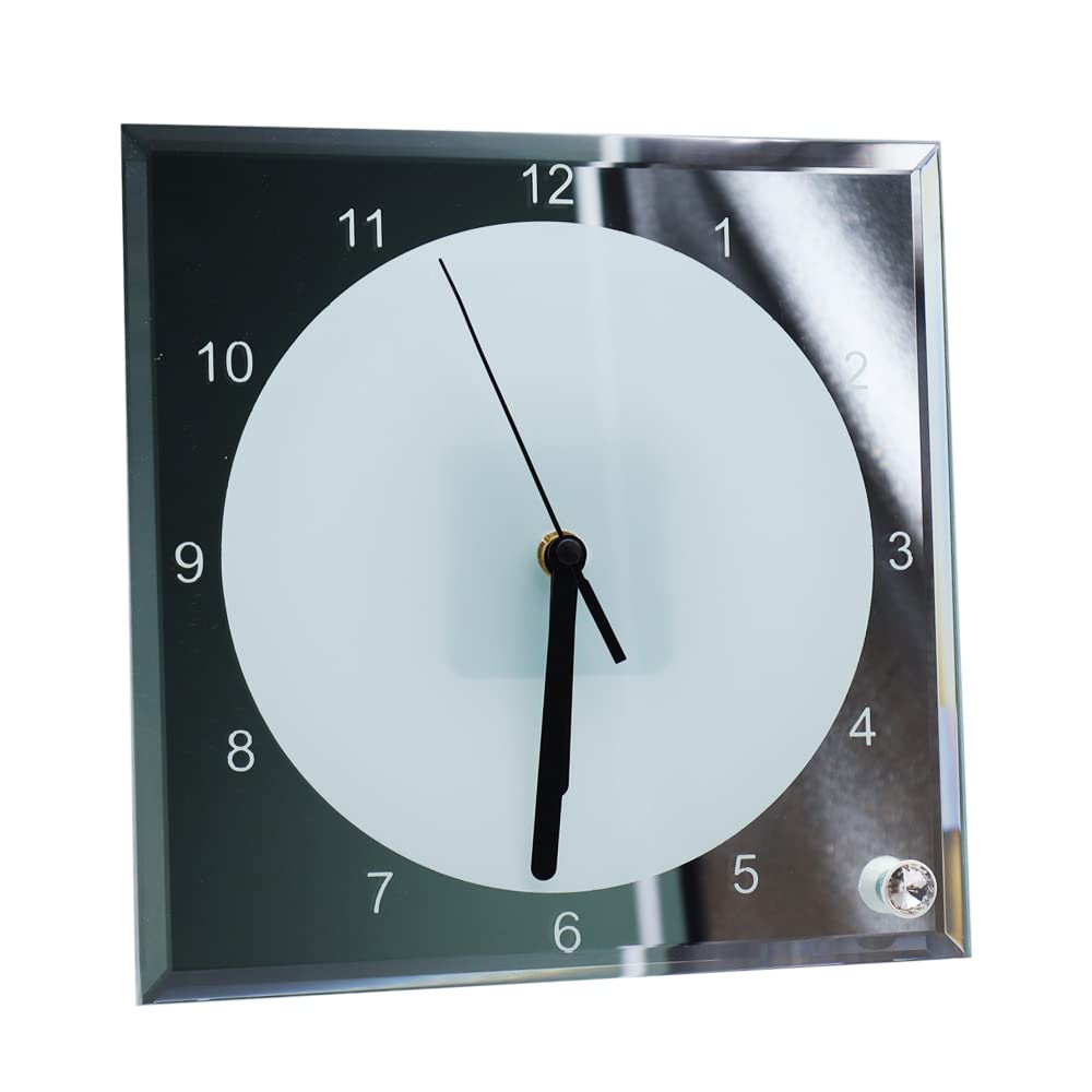 Custom Glass Clock